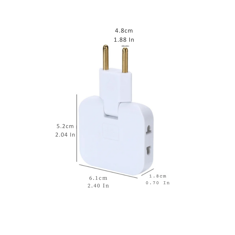 Compact and stylish universal power strip (1+1 FREE TODAY!)