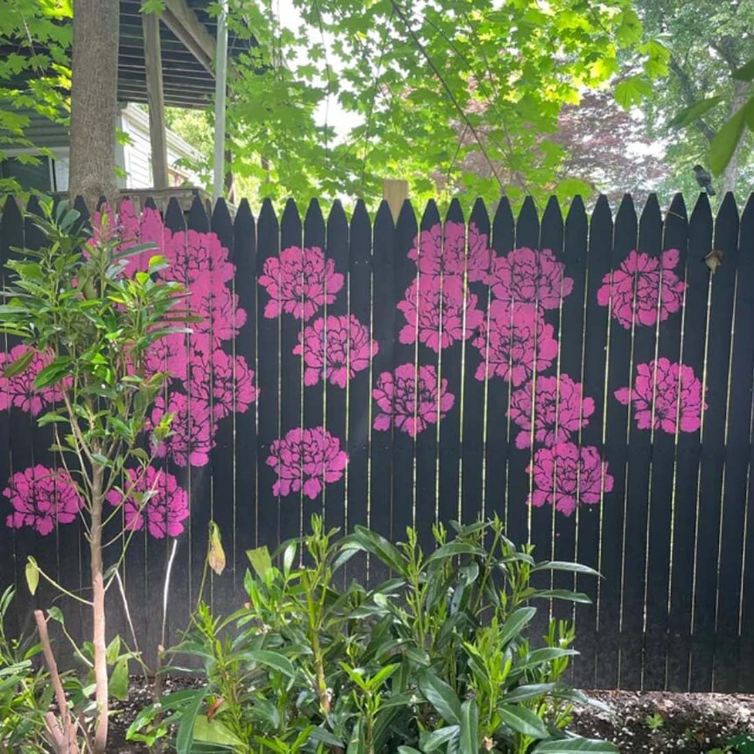 💐 Eptchn Garden Fence Large Flower Stencils 🌻 DIY Decoration BloomTrace
