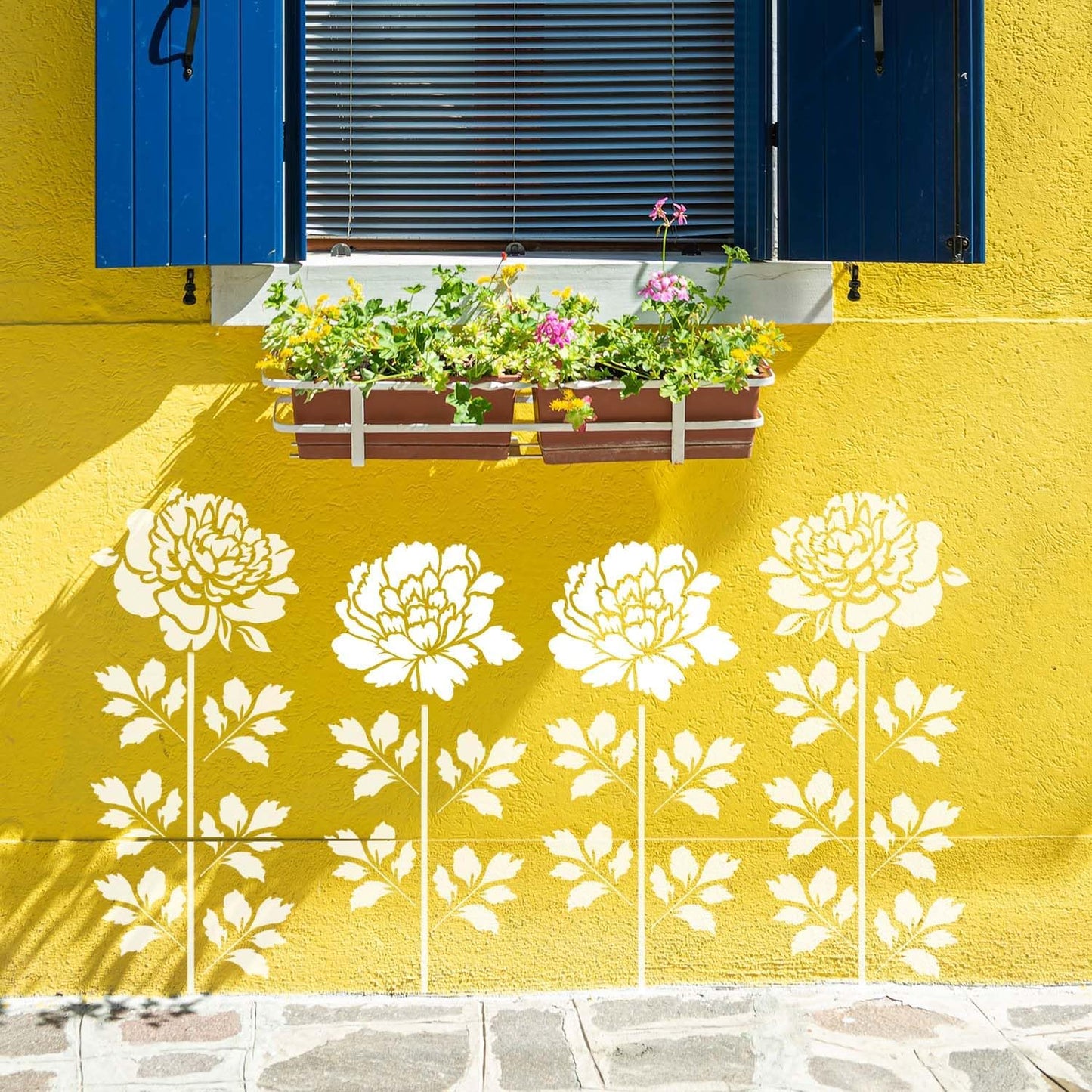 💐 Eptchn Garden Fence Large Flower Stencils 🌻 DIY Decoration BloomTrace