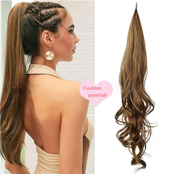 Leah™ Double Style Ponytail for a Full Look