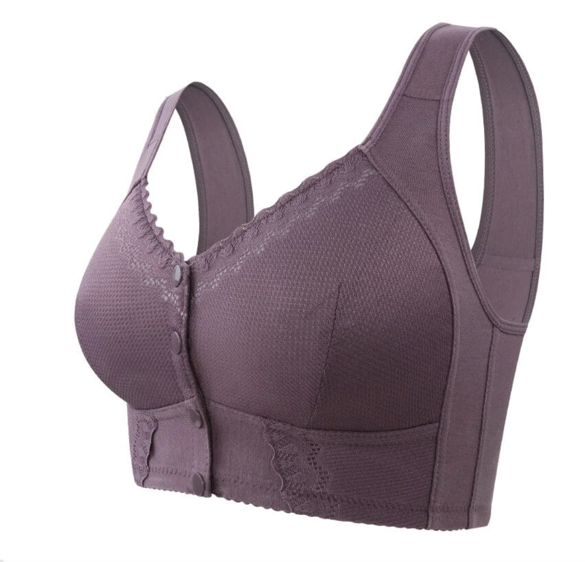 Daisy BH ™️ - Comfortable and practical front-button bra