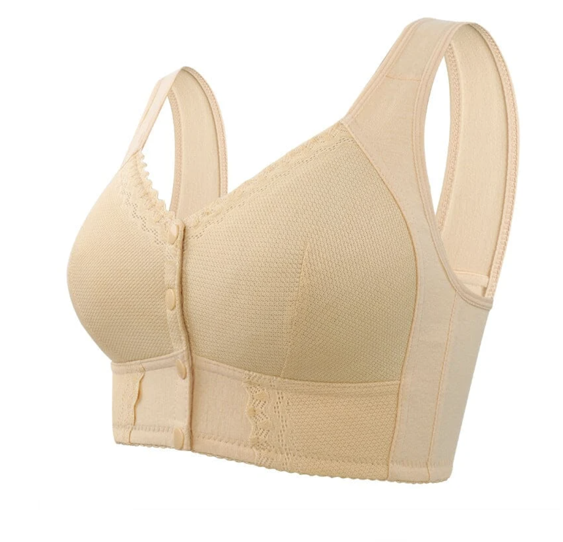 Daisy BH ™️ - Comfortable and practical front-button bra