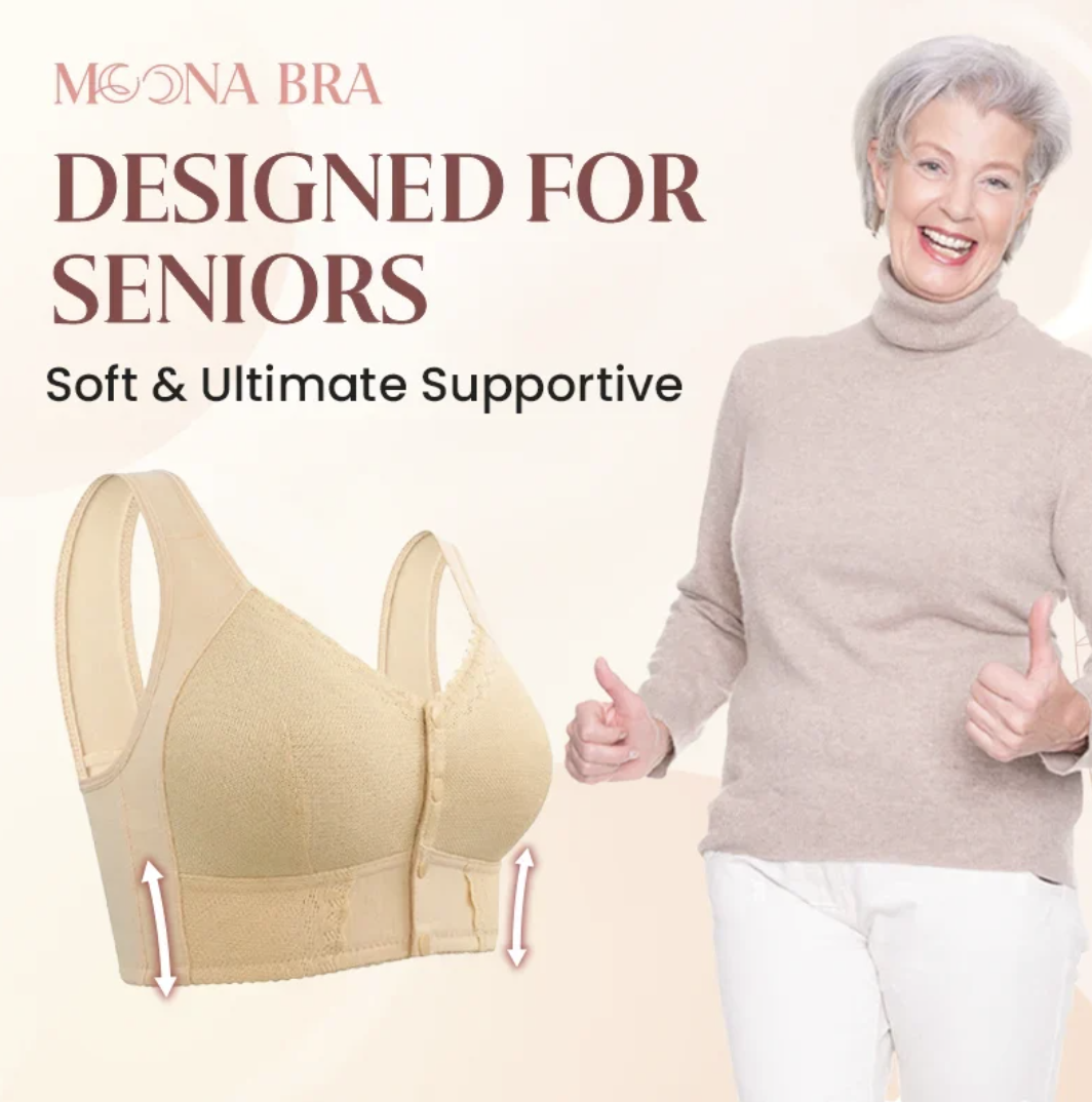 Daisy BH ™️ - Comfortable and practical front-button bra
