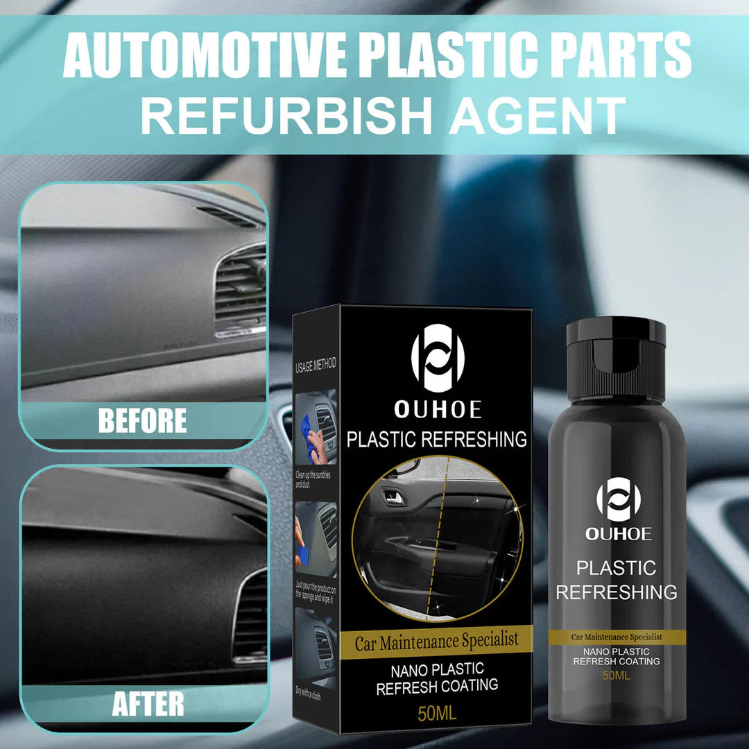 Automotive Plastic Renovator - Shine & Long-Lasting Protection