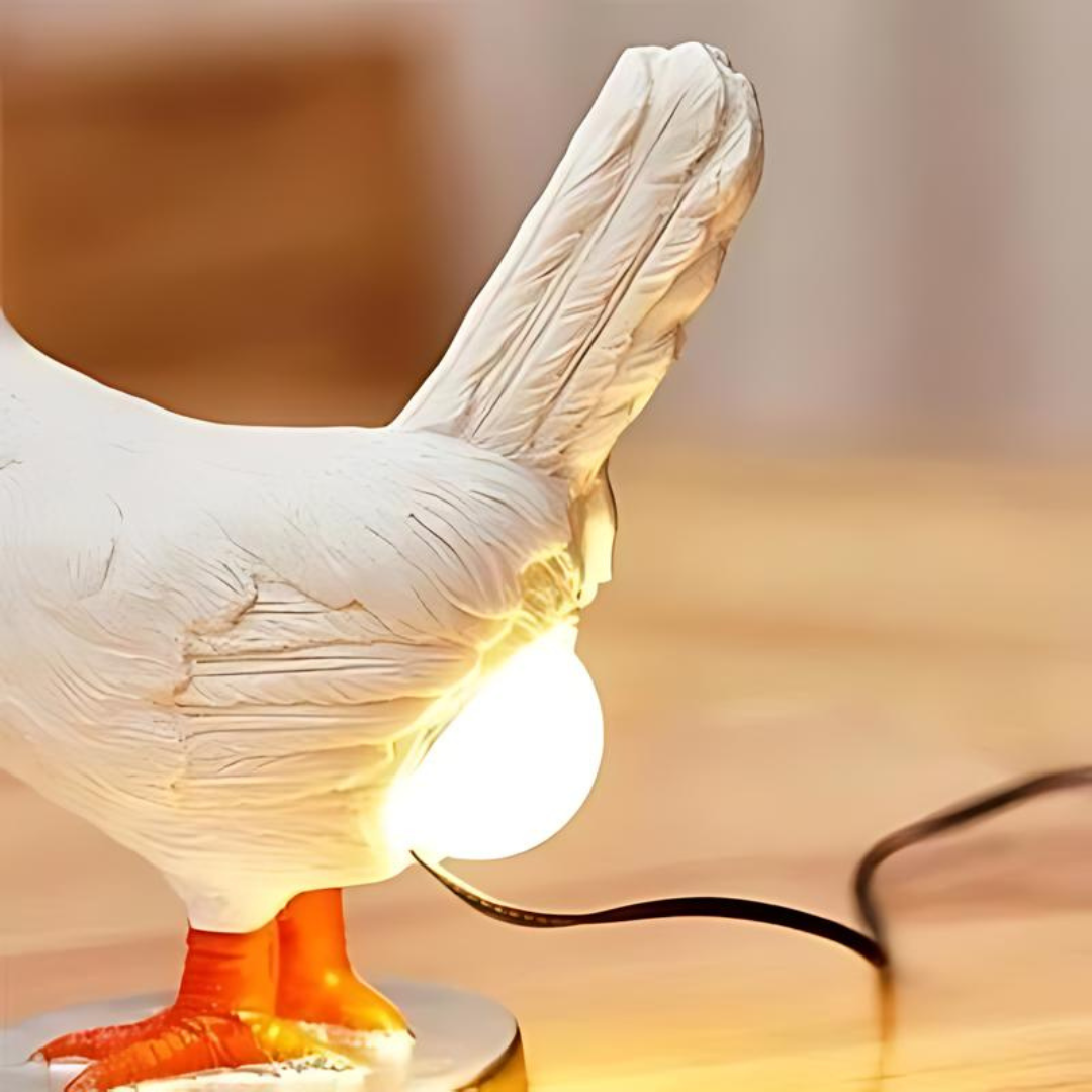 Chicken Lamp | Funny table lamp in the shape of a chicken