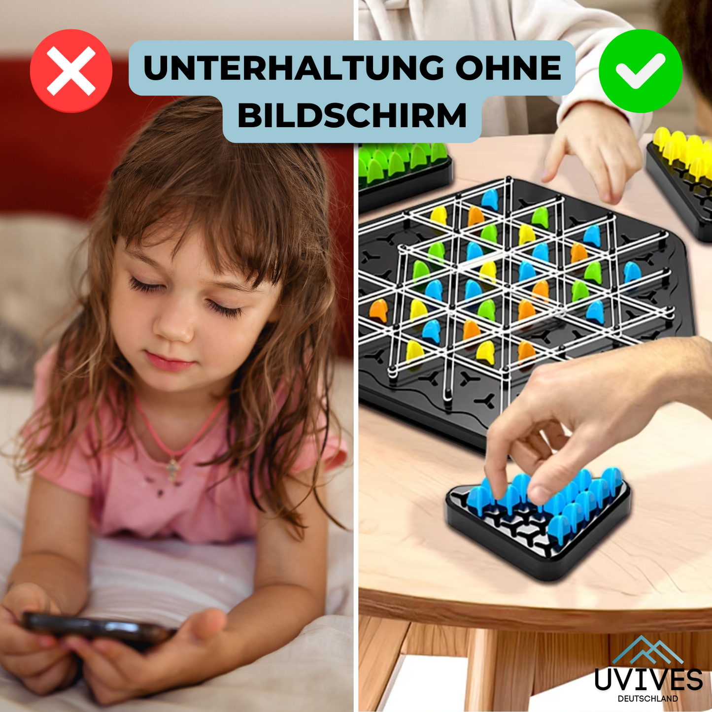 KnotLogic™ - Chain Triangle Chess Game [Last Day Discount]