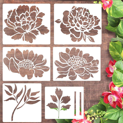 💐 Eptchn Garden Fence Large Flower Stencils 🌻 DIY Decoration BloomTrace