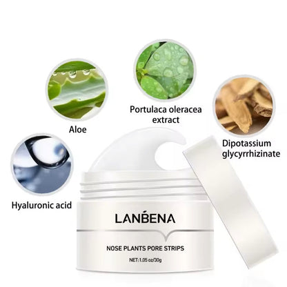 LANBENA™ Blackhead Remover Exfoliating Mask with 60 Strips