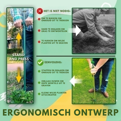 Root Digger™ - Plant Root Remover