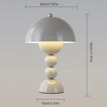 Nordic Mushroom Dimmable LED Table Lamp | USB Rechargeable