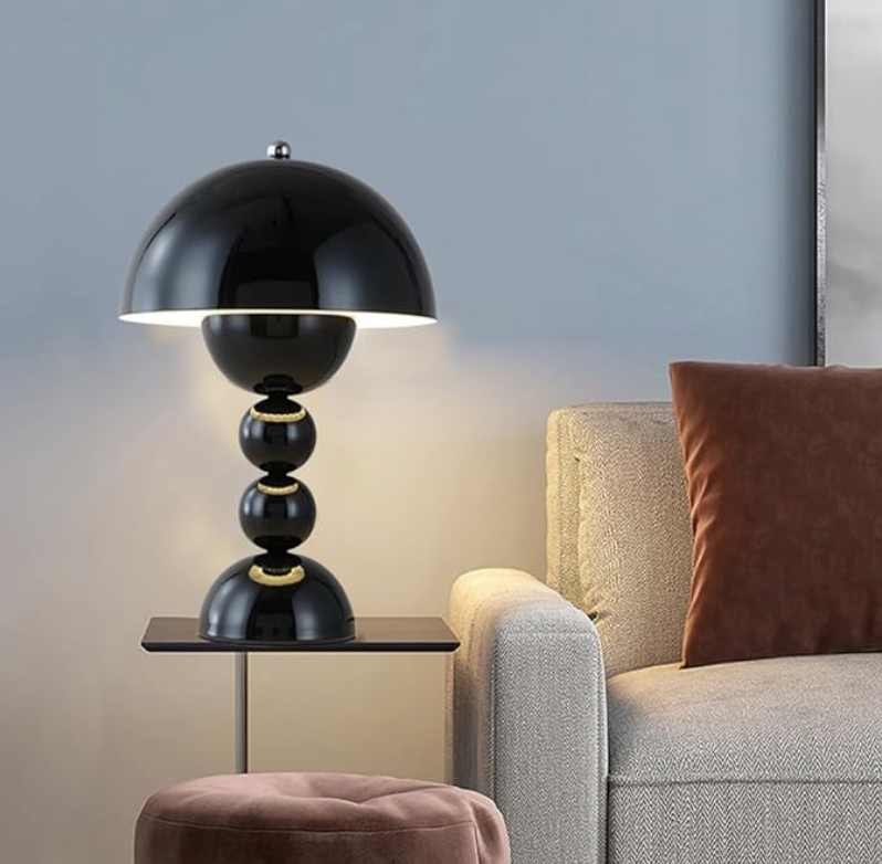 Nordic Mushroom Dimmable LED Table Lamp | USB Rechargeable