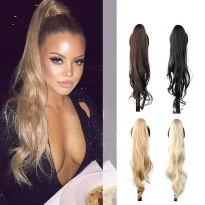 Leah™ Double Style Ponytail for a Full Look