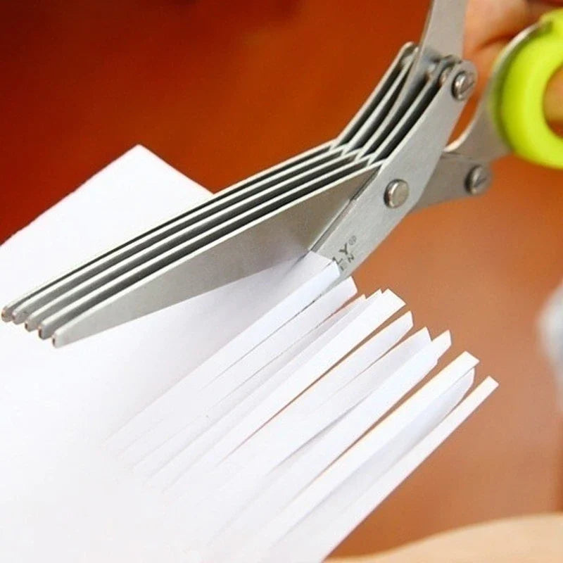 Imsgurus🔥5 Blade Kitchen Salad Scissors