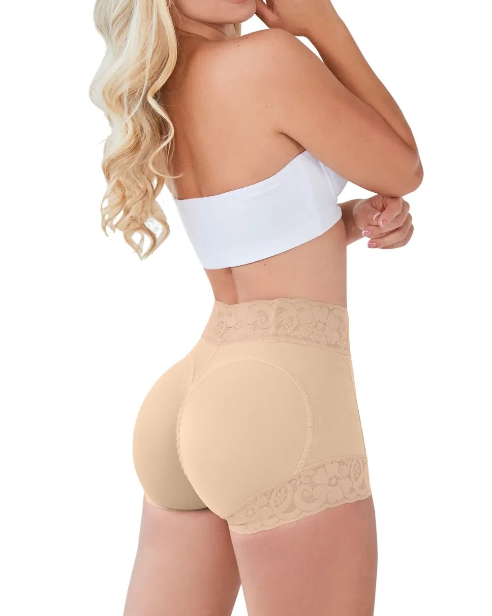 🎉 Women's Lace Daily Body Shaping Buttock Enhancement Panties (1+1 FREE TODAY!)