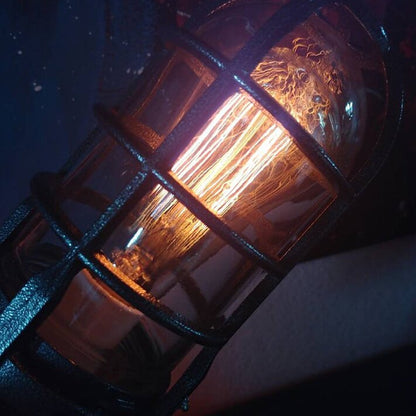 Steam Punk Rocket Lamp