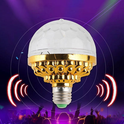 RGB Strobe LED Rotating Light Bulb - Create a Party Atmosphere with Colorful Lights!
