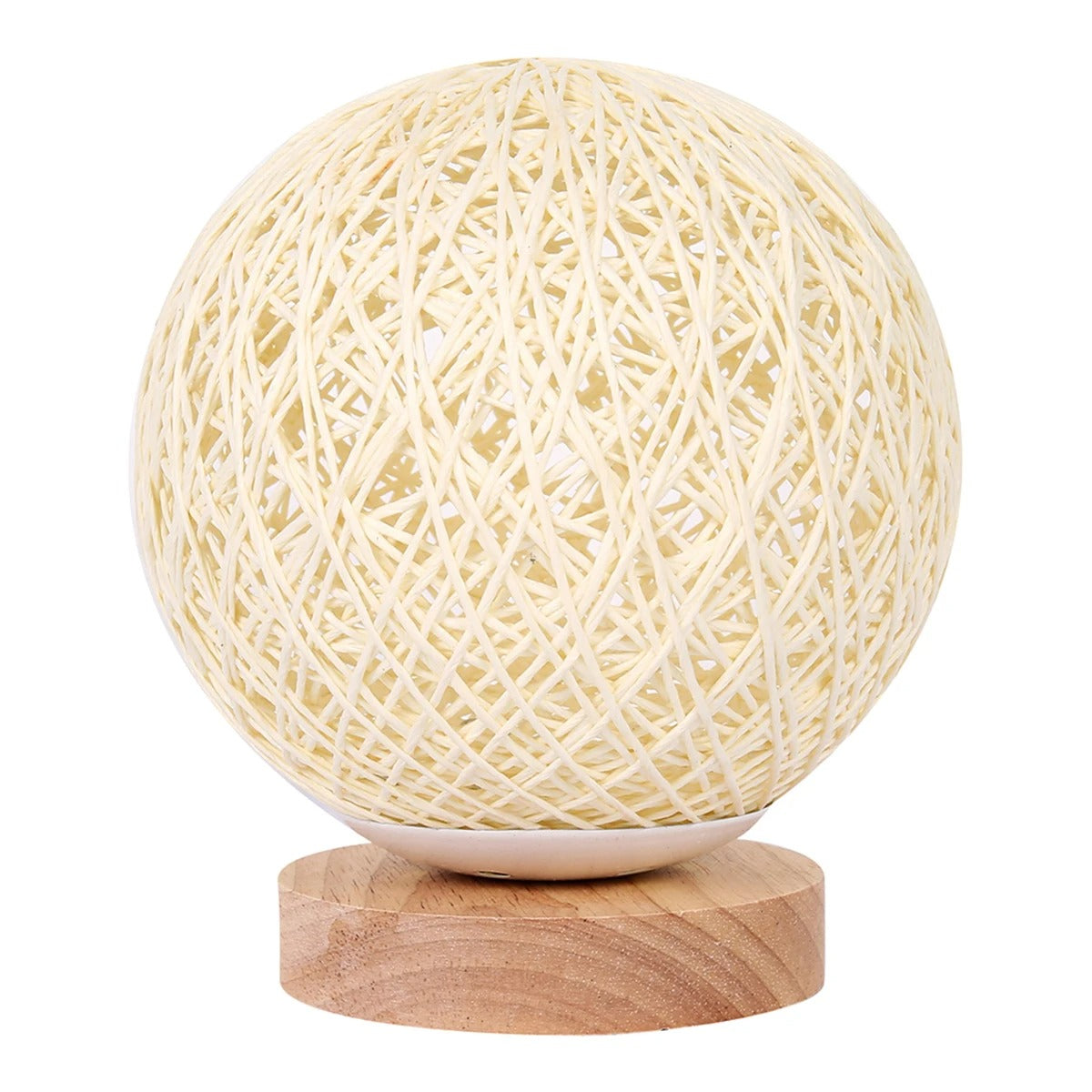 MoonLuxe | Handcrafted Dimmable Rattan Table Lamp