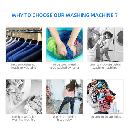 EasyWash™ - Portable Ultrasonic Washing Machine