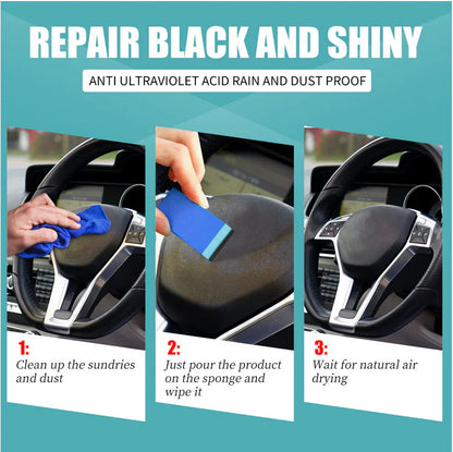 Automotive Plastic Renovator - Shine & Long-Lasting Protection