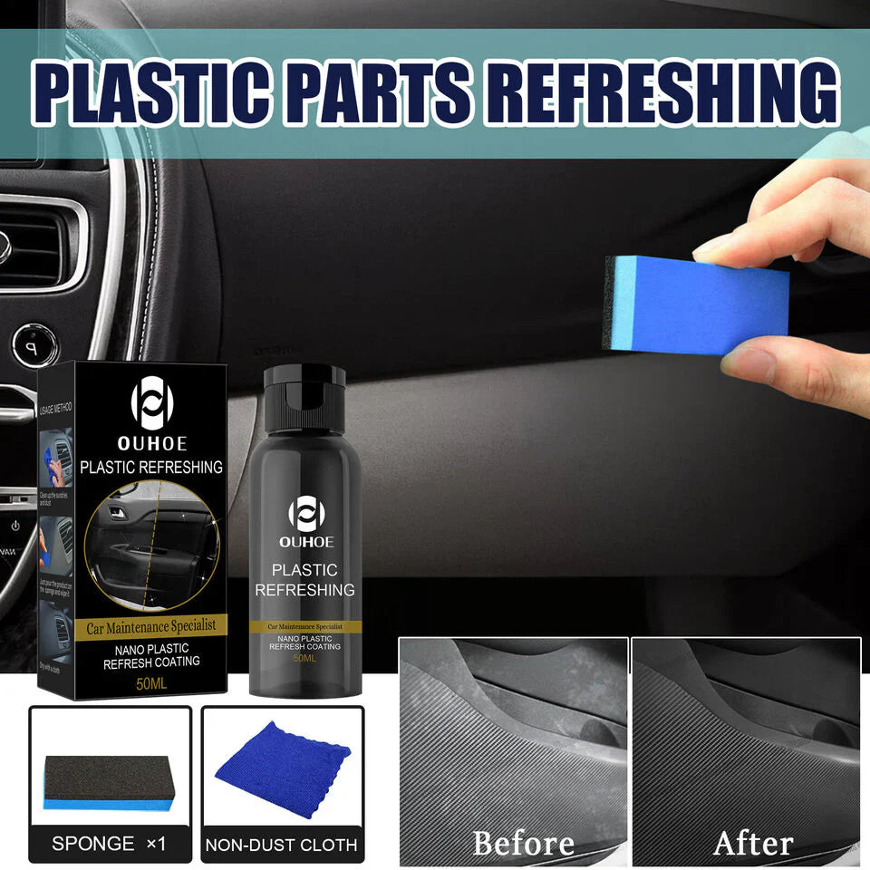 Automotive Plastic Renovator - Shine & Long-Lasting Protection